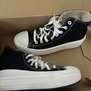 Converse platform size 10 womens